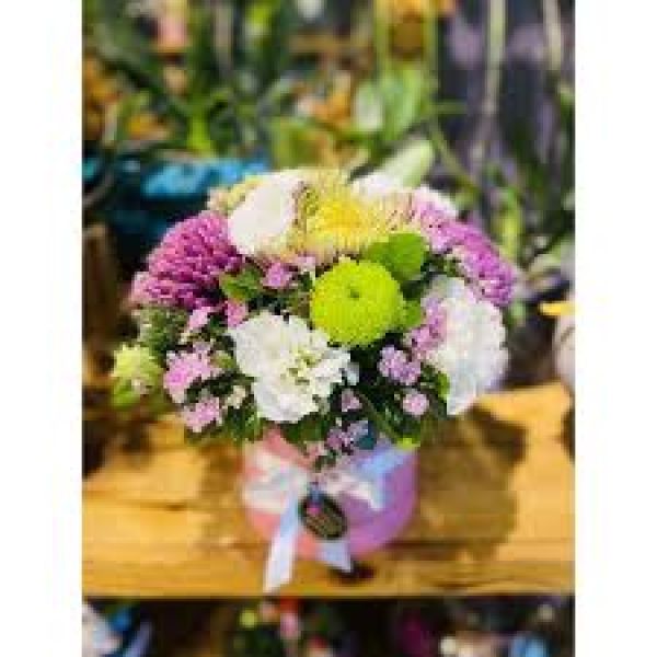  Erzurum Çiçek Siparişi - Kutuda Renkli Arajman