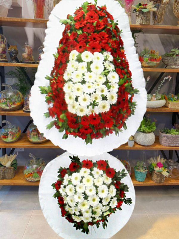  Erzurum  Çiçek - Çift Göbekli Çelenk