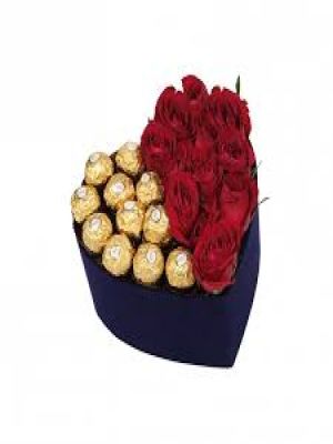 Erzurum Çiçek Siparişi - Kutuda Çikolata GÜL