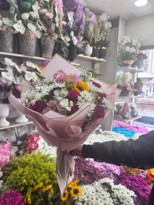  Erzurum Çiçek Siparişi - Tek Güllü Sarımsı