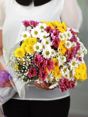  Erzurum Çiçek Gönder - Sarı Gül Gerbera