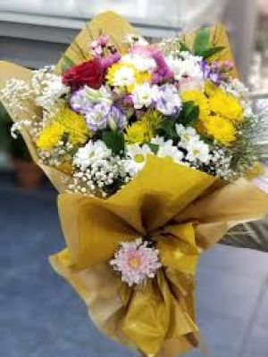  Erzurum Çiçek Siparişi - Tek Güllü Sarımsı