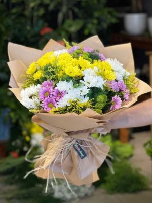  Erzurum Çiçekçiler - Renkli Papatya