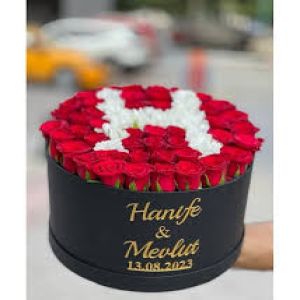  Erzurum  Çiçek - Kutu Papatya Gül