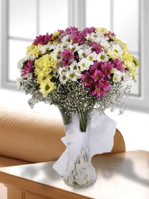  Erzurum  Çiçek - Kırçiçekleri Buketi